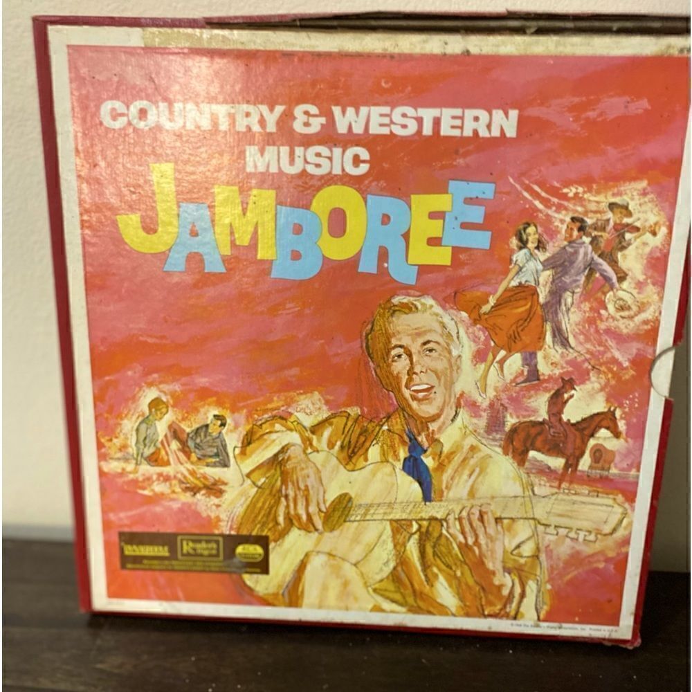 Vintage country western jamboree vinyl set of 3